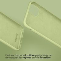 Accezz Coque Liquid Silicone Samsung Galaxy A26 - Vert