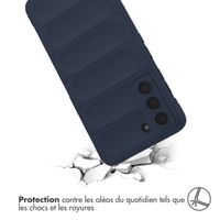 imoshion EasyGrip Backcover Samsung Galaxy S21 FE - Bleu foncé