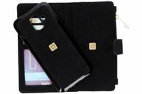 Porte-monnaie de luxe Samsung Galaxy A6 (2018) - Noir