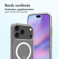 Accezz Coque arrière Xtreme Impact avec MagSafe Apple iPhone 17 Pro Max - Transparent
