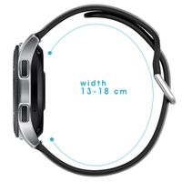 imoshion Bracelet silicone Garmin Vivoactive 4L - Noir