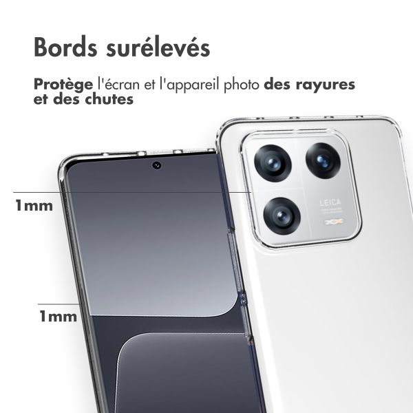 Accezz Coque Clear Xiaomi 13 Pro - Transparent