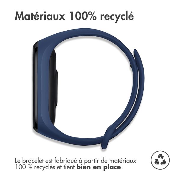 imoshion Bracelet en silicone Xiaomi Mi Band 7 - Bleu foncé