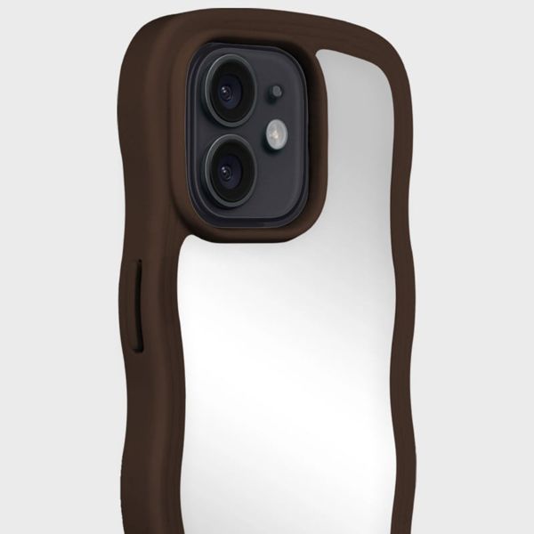 Holdit Coque Wavy Apple iPhone 12 (Pro) - Chocolate Mirror