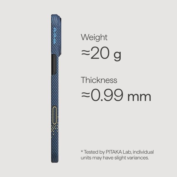 Pitaka Coque Ultra Slim Apple iPhone 17 Pro Max - Milky Way Galaxy