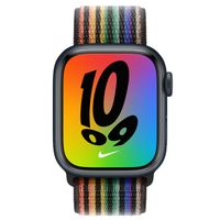 Apple Bracelet Nike Sport Loop Apple Watch Series 1 t/m 9 / SE (38/40/41 mm) | Series 10 / 11 (42 mm) - Rainbow Pride