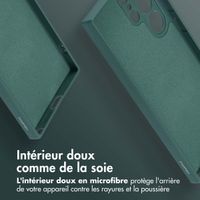 imoshion Coque Couleur avec MagSafe Samsung Galaxy S24 Ultra - Vert foncé