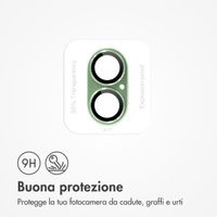 imoshion Protection Caméra en verre trempé 2 Pack Apple Apple iPhone 17 - Sage Green