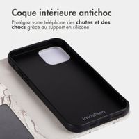 imoshion Étui de télephone portefeuille Design Apple iPhone 13 - Sandy Marble