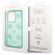 Guess Coque Peony Glitter iPhone 14 Pro - Turquoise