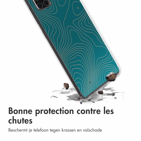 imoshion Coque Design Samsung Galaxy A51 - Topo Turquoise