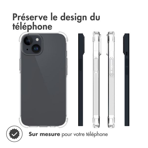 imoshion Coque antichoc iPhone 15 - Transparent