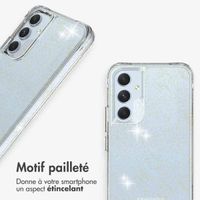 imoshion Coque arrière transparente Pailletée Samsung Galaxy A54 (5G) - Doré