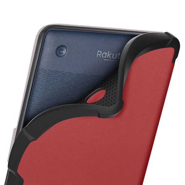 imoshion Slim Soft Sleepcover Kobo Clara 2E / Tolino Shine 4 - Rouge