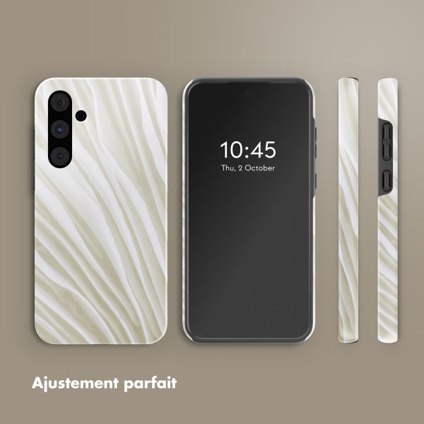 Selencia Coque arrière Vivid Samsung Galaxy A55 - Nature Light Brown