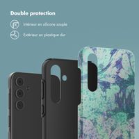 Selencia Coque arrière Vivid Samsung Galaxy A55 - Fresh Paint Green