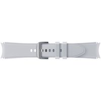 Samsung Bracelet Original Ridge Sport pour Samsung Galaxy Watch 4 / 5 / 6 / 7 - 20 mm - S/M - Argent