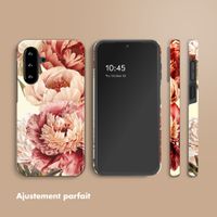 Selencia Coque arrière Vivid Samsung Galaxy A17 (5G) / (4G) - Vintage Peony