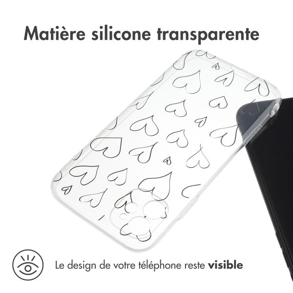 imoshion Coque Design Apple iPhone 11 - Hearts