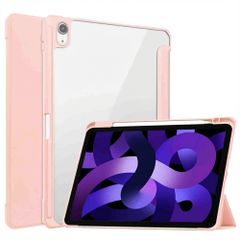 imoshion Coque tablette rigide Trifold Apple iPad Air 11 pouces (2025) M3 / (2024) M2 / Air 5 (2022) / Air 4 (2020) - Rose