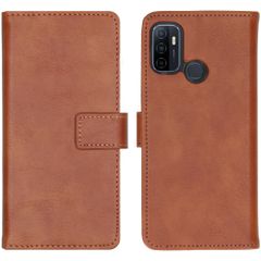 imoshion Étui de télephone portefeuille de luxe Oppo A53 / Oppo A53s - Marron