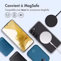 imoshion Coque arrière de protection avec MagSafe Samsung Galaxy S22 - Transparent