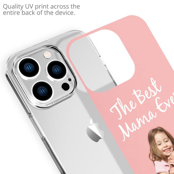 Concevez votre propre coque en gel Apple iPhone 14 Pro - Transparent