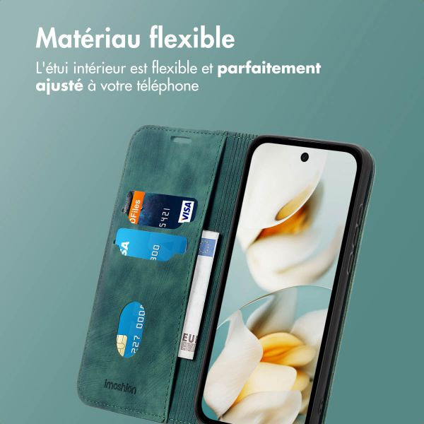 imoshion Étui de téléphone portefeuille Slim Google Pixel 9A - Vert