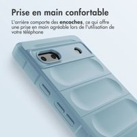 imoshion Coque arrière EasyGrip Google Pixel 6a - Bleu clair