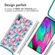 imoshion Coque Design avec cordon Samsung Galaxy A40 - Jellyfish Watercolor