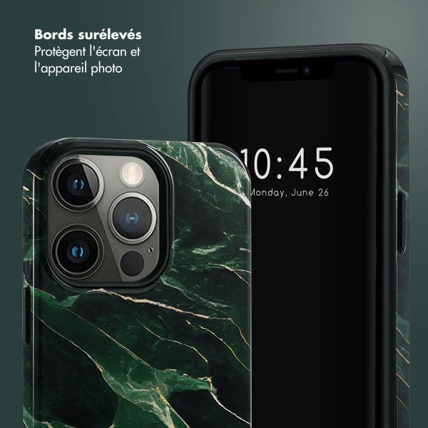 Selencia Coque arrière Vivid Apple iPhone 13 Pro - Chic Marble Quartz