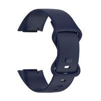 imoshion Bracelet silicone Fitbit Charge 5 / Charge 6 - Taille L - Bleu foncé