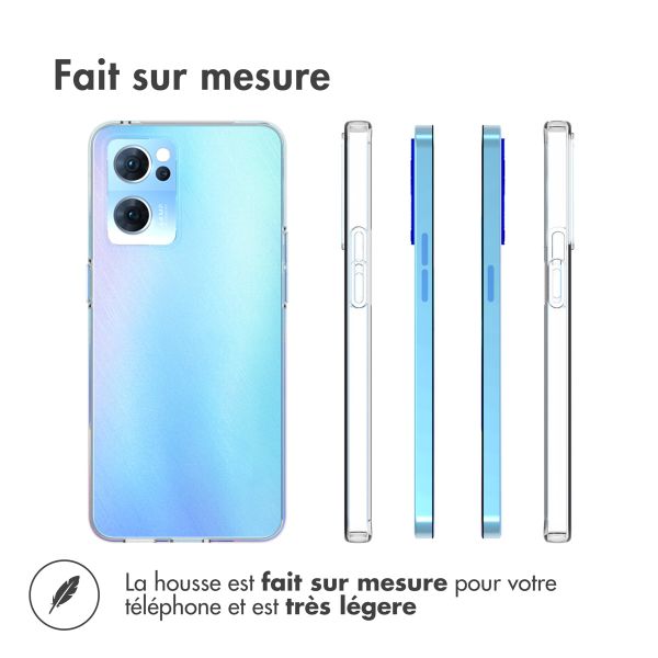 Accezz Coque Clear Oppo Find X5 Lite 5G - Trasparente