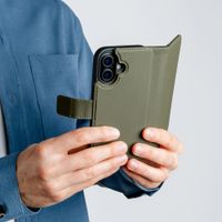 imoshion Étui portefeuille luxe 2-en-1 amovible Apple iPhone 12 (Pro) - Vert