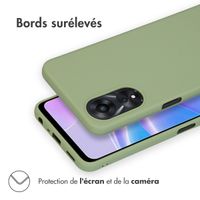 imoshion Coque Couleur Oppo A78 (4G) - Olive Green