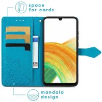 imoshion Etui de télephone Mandala Samsung Galaxy A13 (4G) - Turquoise