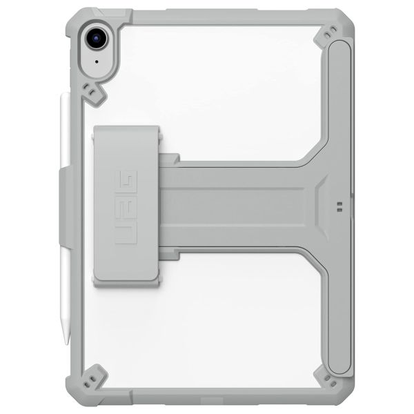 UAG Coque tablette Scout Healthcare avec support et strap iPad 10 (2022) 10.9 pouces - Blanc / Gris