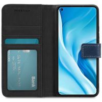 imoshion Étui de télephone portefeuille Xiaomi Mi 11 Lite (5G/4G) / 11 Lite 5G NE - Bleu foncé