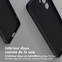 imoshion Coque Couleur avec MagSafe Samsung Galaxy S25 FE - Noir