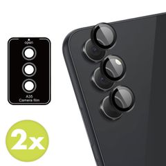 imoshion Lot de 2 protections d'objectif de caméra Samsung Galaxy A35 - Noir