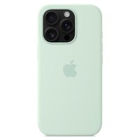 Apple Coque en silicone MagSafe Apple iPhone 16 Pro - Aquamarine