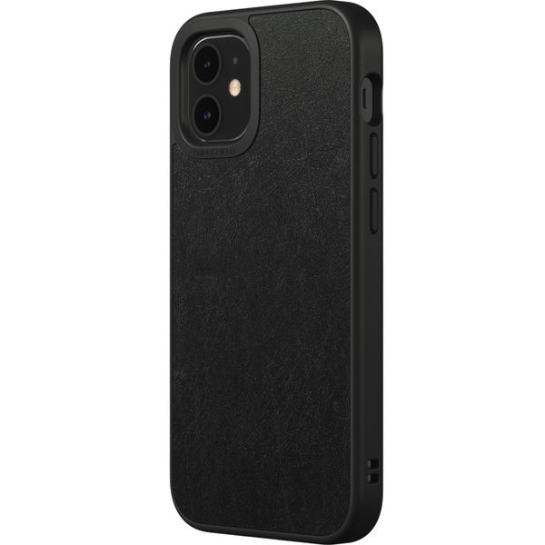 RhinoShield Coque SolidSuit iPhone 12 Mini - Leather Black