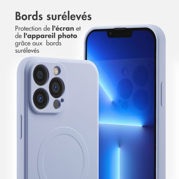 imoshion Coque Couleur avec MagSafe Apple iPhone 13 Pro Max - Lila