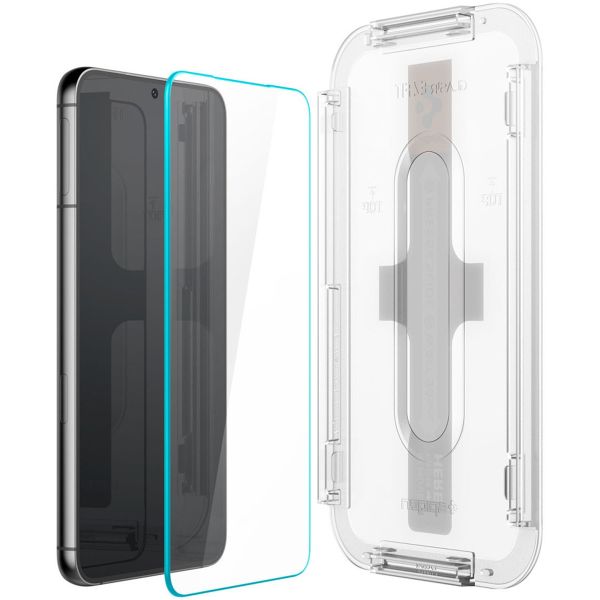 Spigen Protection d'écran en verre trempé GLAStR Fit + Applicator 2-pack Samsung Galaxy S23