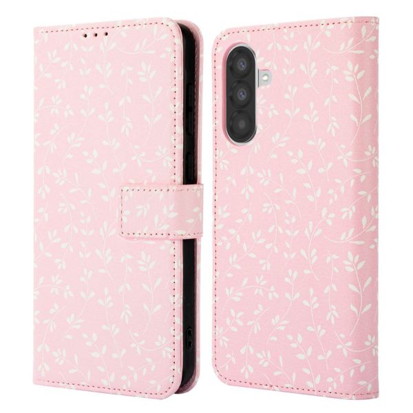 imoshion Étui de télephone portefeuille Design Samsung Galaxy A56 - Pink Bazaar Flowers