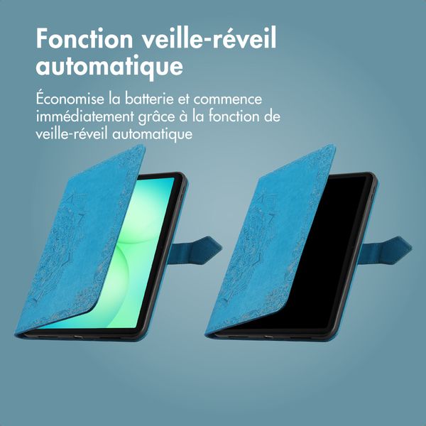 imoshion Coque tablette Samsung Galaxy Tab A11 Plus - Turquoise