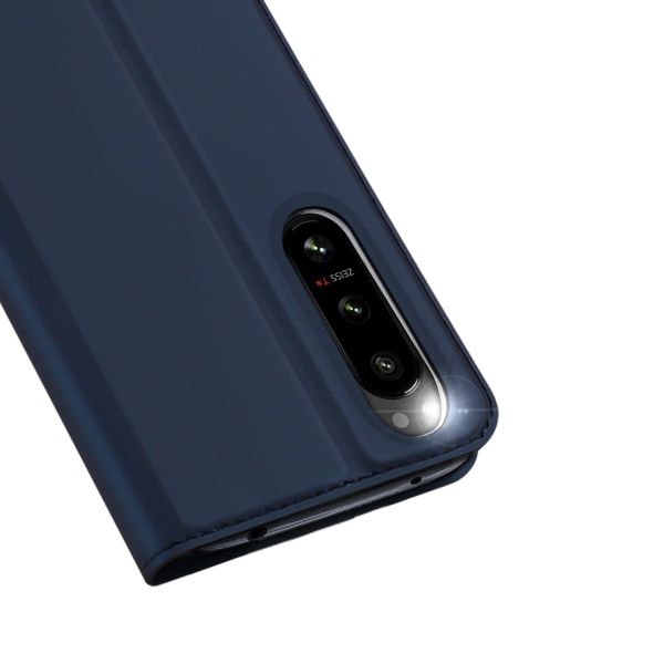 Dux Ducis Étui de téléphone Slim Sony Xperia 5 IV - Bleu foncé