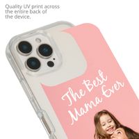 Concevez votre propre coque transparente Apple iPhone 16 Pro Max - Transparent