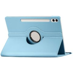 imoshion Coque tablette rotatif à 360° Samsung Galaxy Tab S10 Plus / Tab S9 Plus / Tab S9 FE Plus - Turquoise