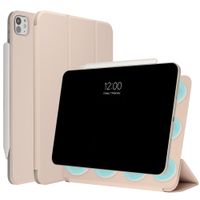 imoshion Magnetic etui de téléphone portefeuille Apple iPad Pro 11 (2025) M5 / (2024) M4 - Beige